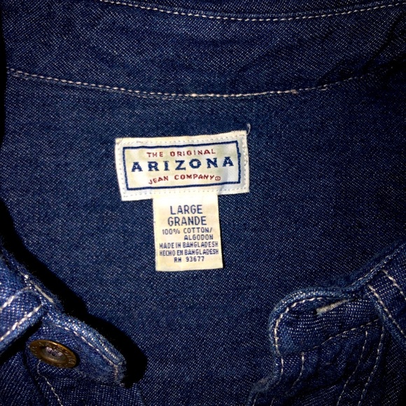 Long Sleeve Denim Button-down - Picture 3 of 5